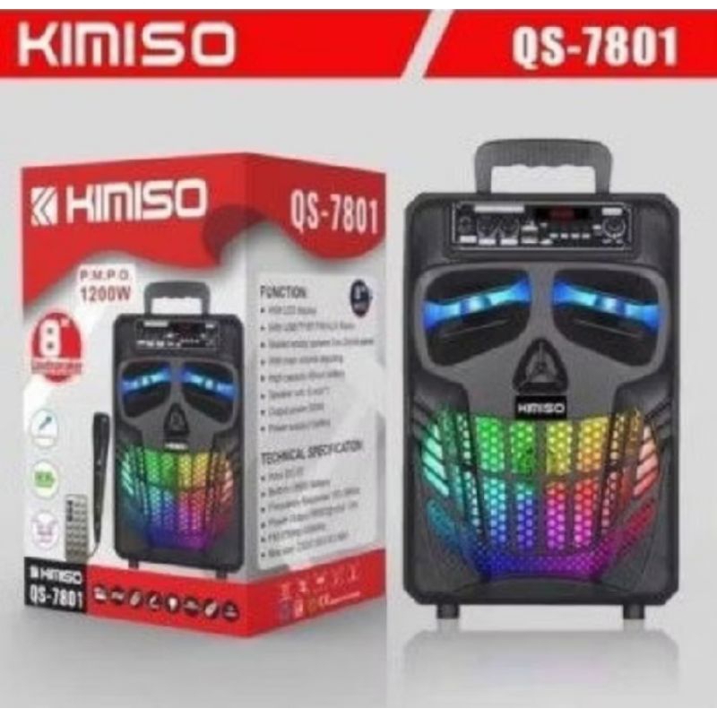 SPEAKER BLUETOOTH KARAOKE KIMISO 8,8 INCH