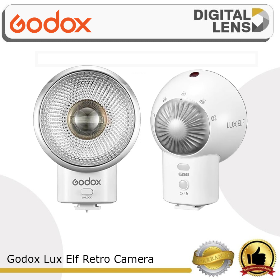 Godox Lux Elf Retro Camera Flash Godox Flash Kamera