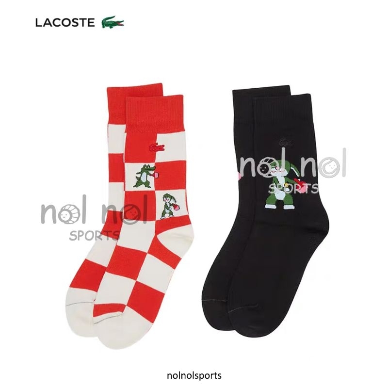 NNS LACOSTE socks kaos kaki ping pong kelinci buaya tenis meja