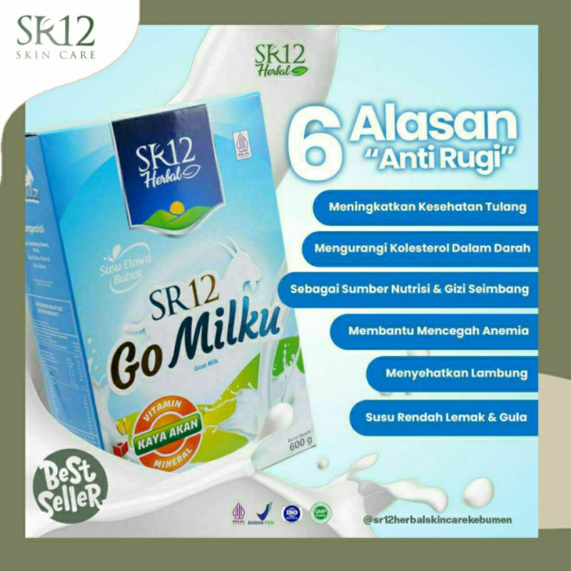 

SUSU KAMBING ETAWA/GOMILKU ORIGINAL SR12