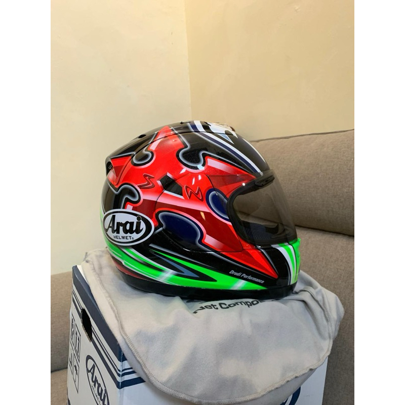 Arai RR4 nakano shuriken green limited edition