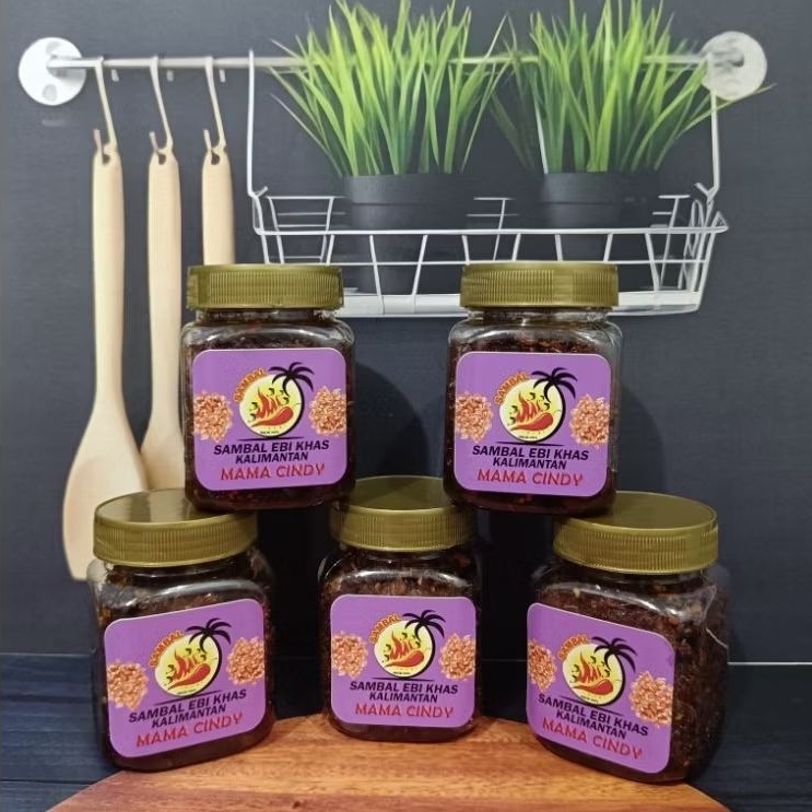 

SAMBAL MAMA CINDY - SAMBAL EBI KHAS KALIMANTAN