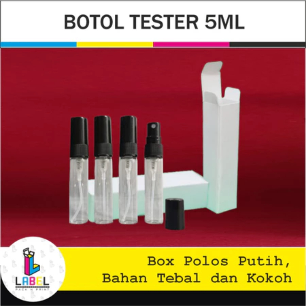 

Dus Kemasan / Box Botol Tester 5ml POLOS