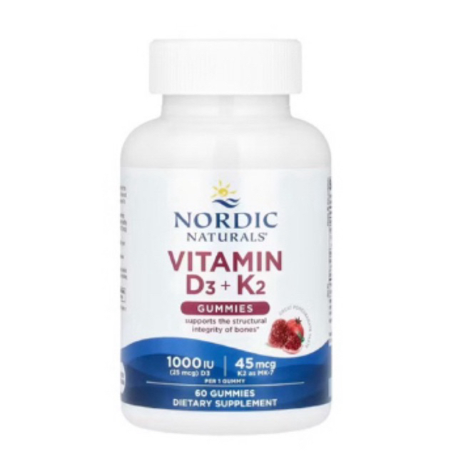 Nordic D3 dan K2 Gummies