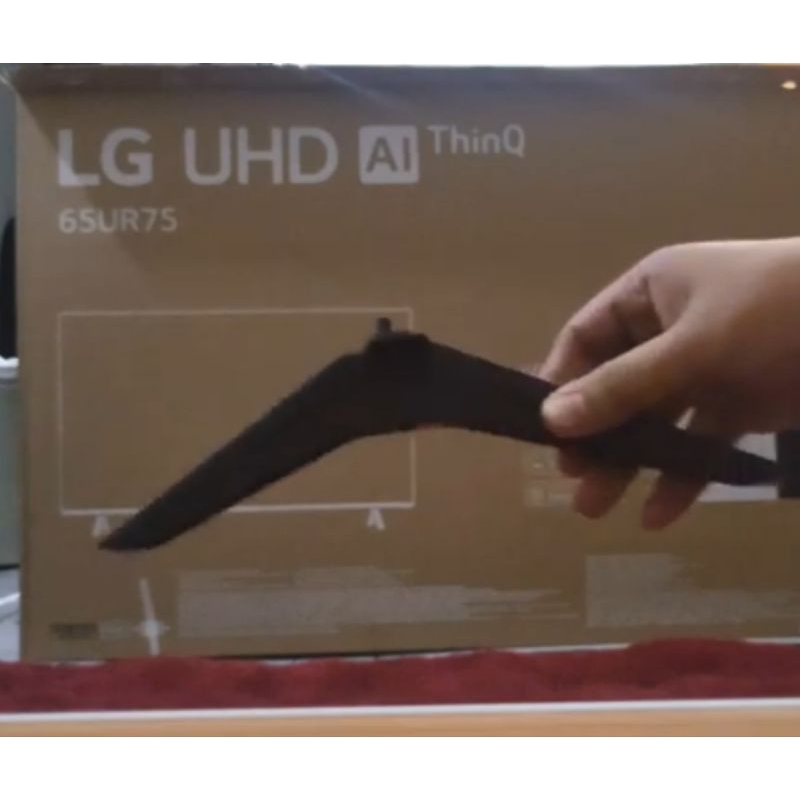 KAKI TV LG 65UR75 SMART TV UHD AI THINQ 65 INCI