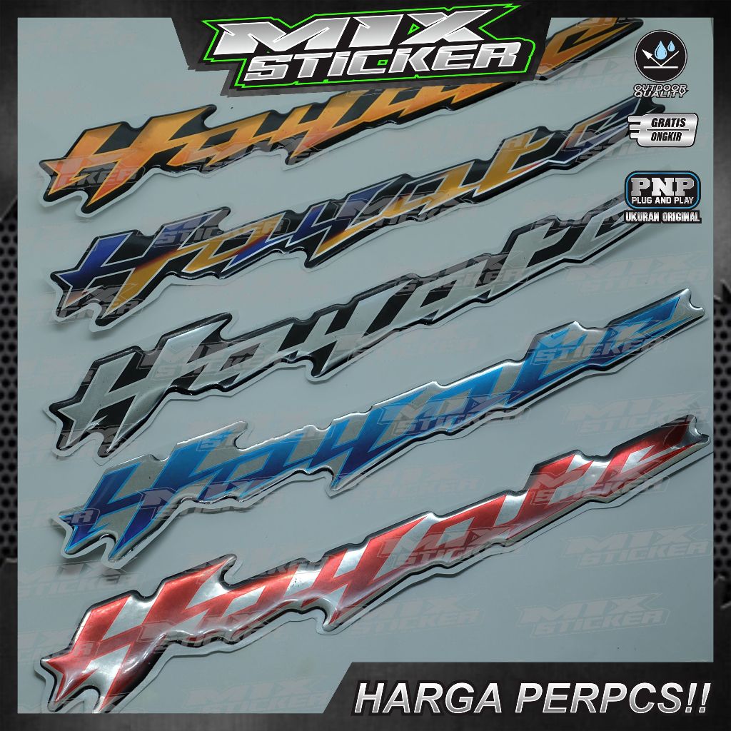 emblem timbul suzuki hayate | emblem suzuki hayate