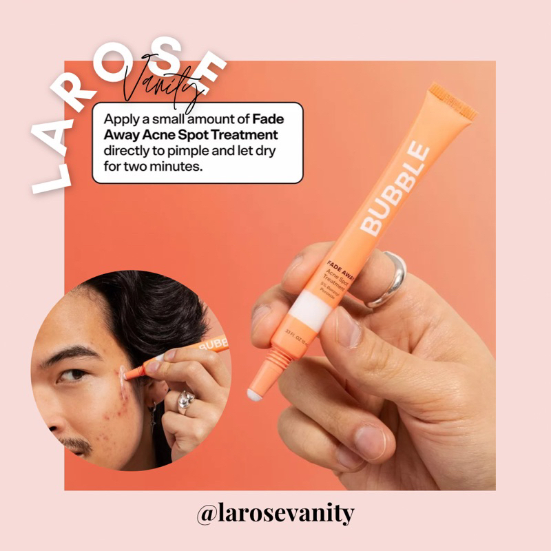 BUBBLE Fade Away Acne Spot Treatment 5% Benzoyl Peroxide