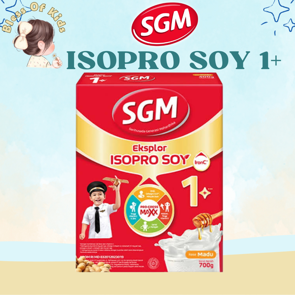 

PROMO SGM Eksplor ISOPRO SOY 1+ Madu 700GR