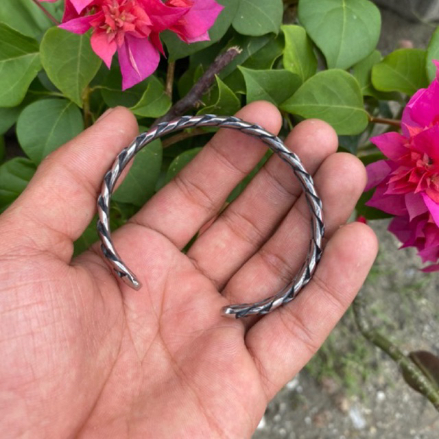 Cod Gelang Sisik Naga Titanium Gelang Pria Sisik Naga Gelang Pria Titanium Gelang Pria Sisik Naga Te
