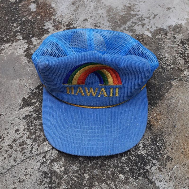 Topi Vintage Hawaii Rainbow Corduroy