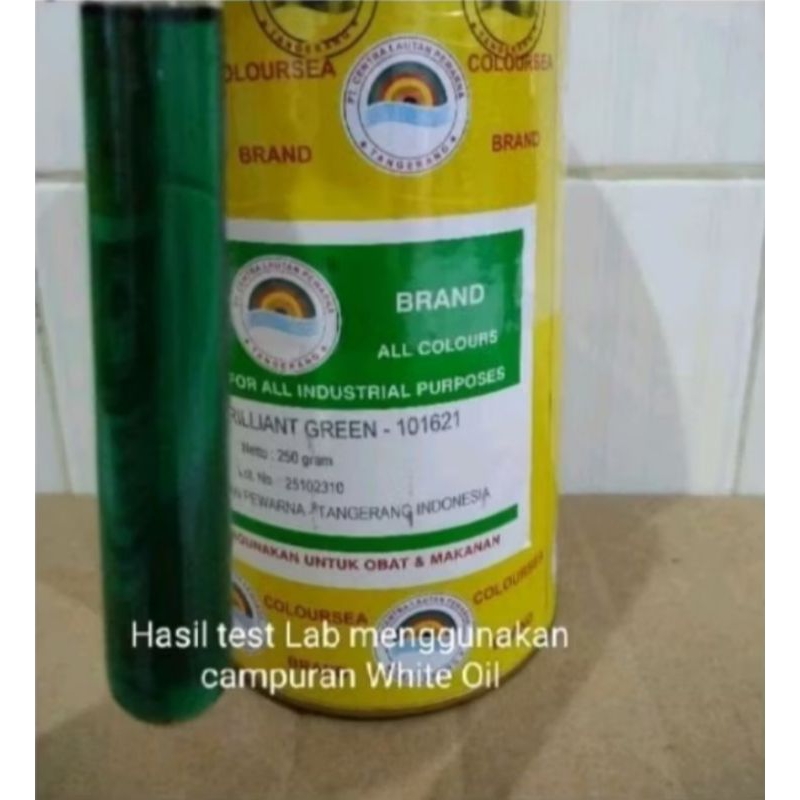 

Pewarna minyak warna hijau coloursea kode ((101621