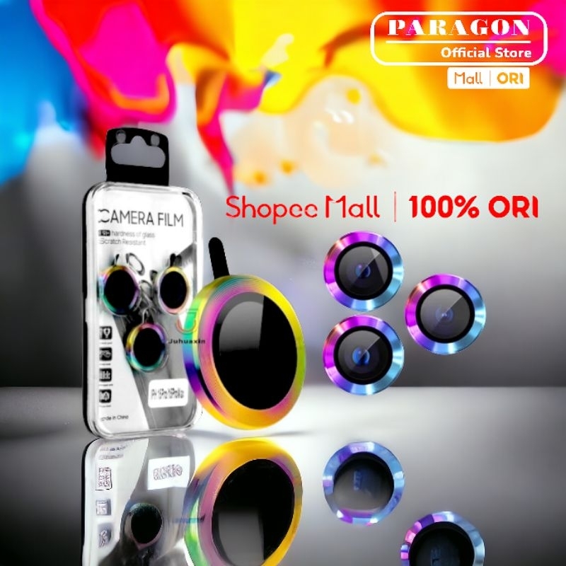 Tebal Ring Kamera TG Camera  Rainbow Iphone 11 12 13 14 Pro Max ProMax 12 13 Mini 14 Plus 14+ 15 16 