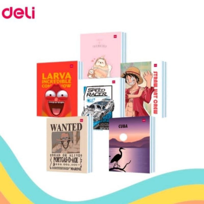 

Buku Tulis Boxi Deli 42 lembar