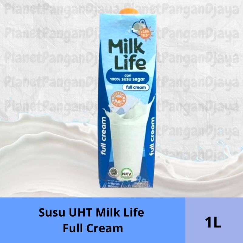 

Susu UHT Milk Life 1L