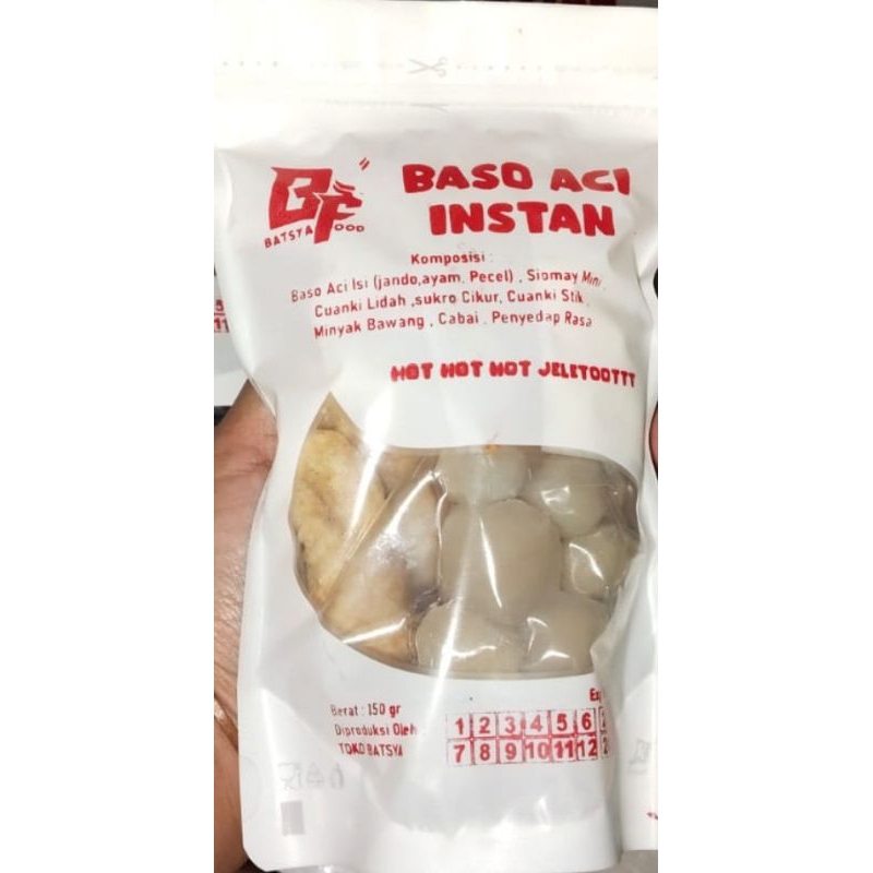 

Baso aci instan 1 bungkus