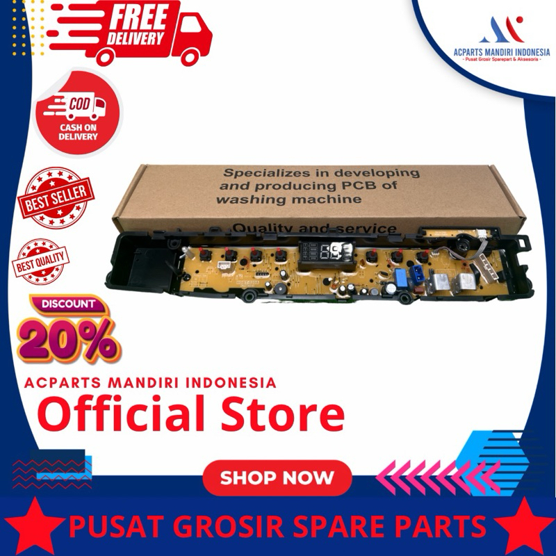 modul pcb mesin cuci polytron PAW8527 / PAW7527 / PAW9527