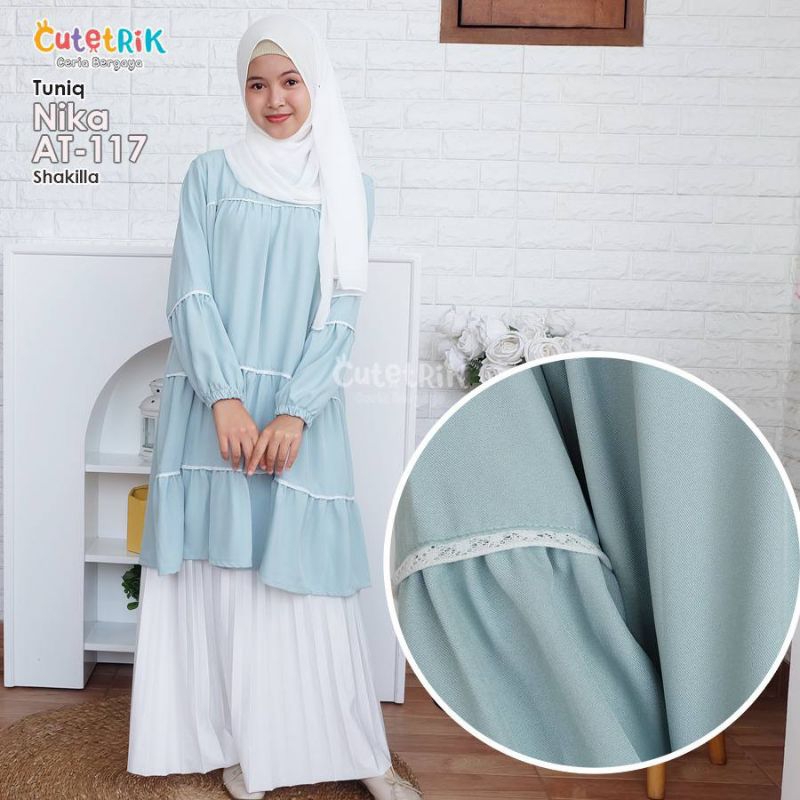 Tunik Anak Remaja Tunik Polos Tunik Nika By Cutetrik