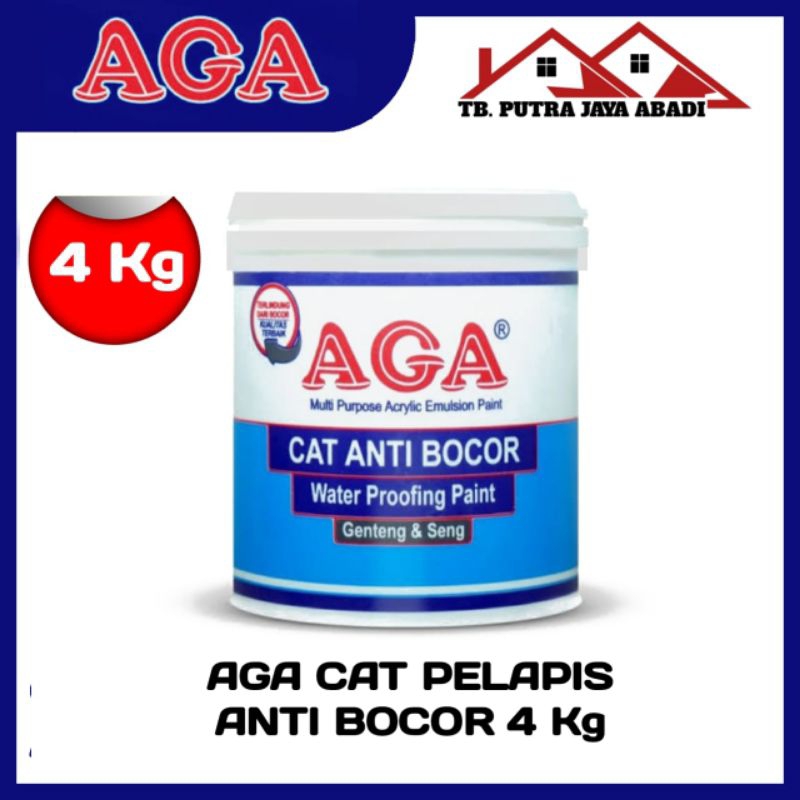 AGA cat pelapis dinding genteng & seng 4kg