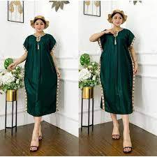 DASTER LOWO KAFTAN ENCIM BAHAN RAYON BUSUI LENGAN PENDEK DASTER TERBARU