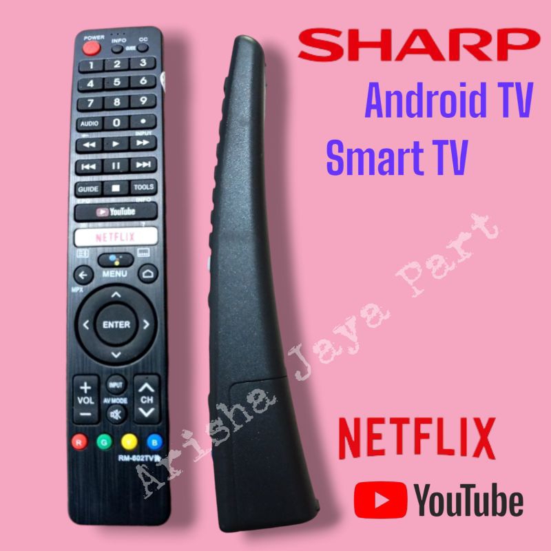 Remote Sharp Smart TV Android TV Sharp