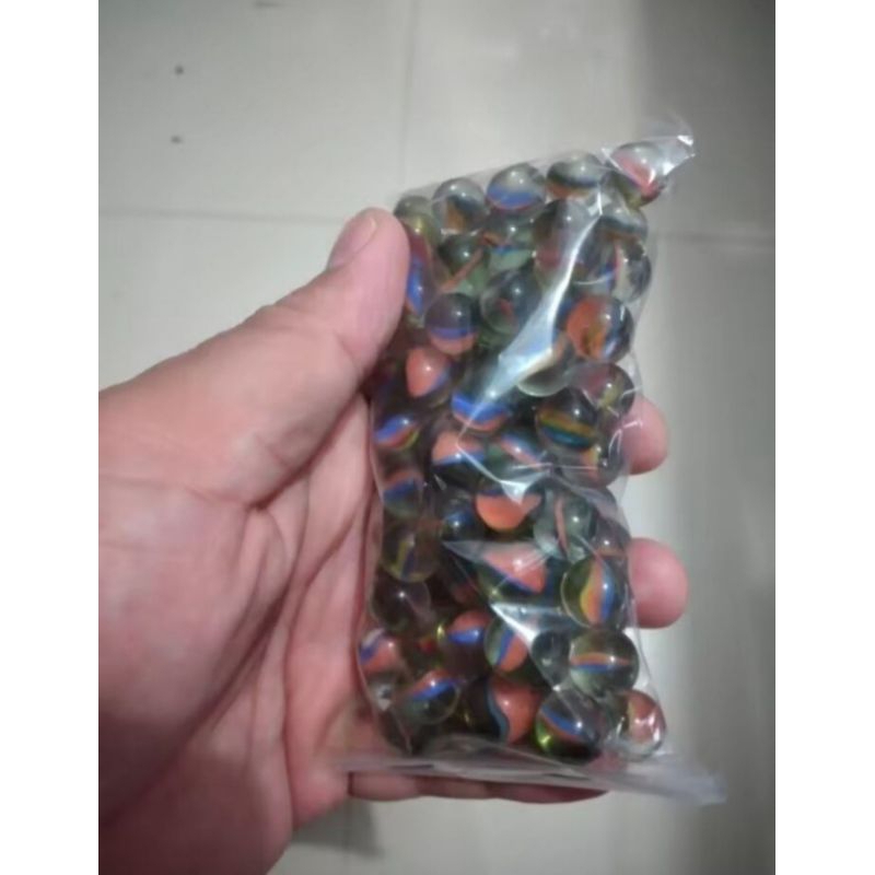 kelereng kecil/mini uk.1.1cm 500 gram/setenga kilo. bisa di ecer
