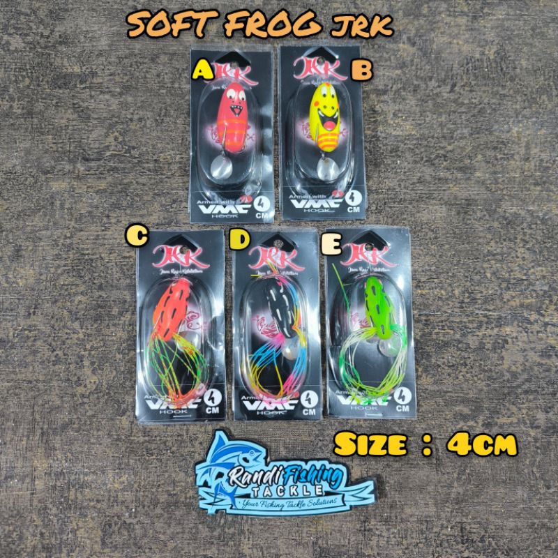 SOFT FROG JRK / LARVA Hook vmc