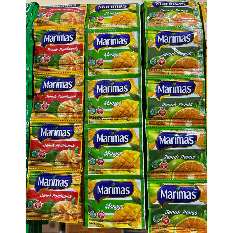 

MARIMAS Minuman Serbuk Sachet 1 renceng Isi 10pcs