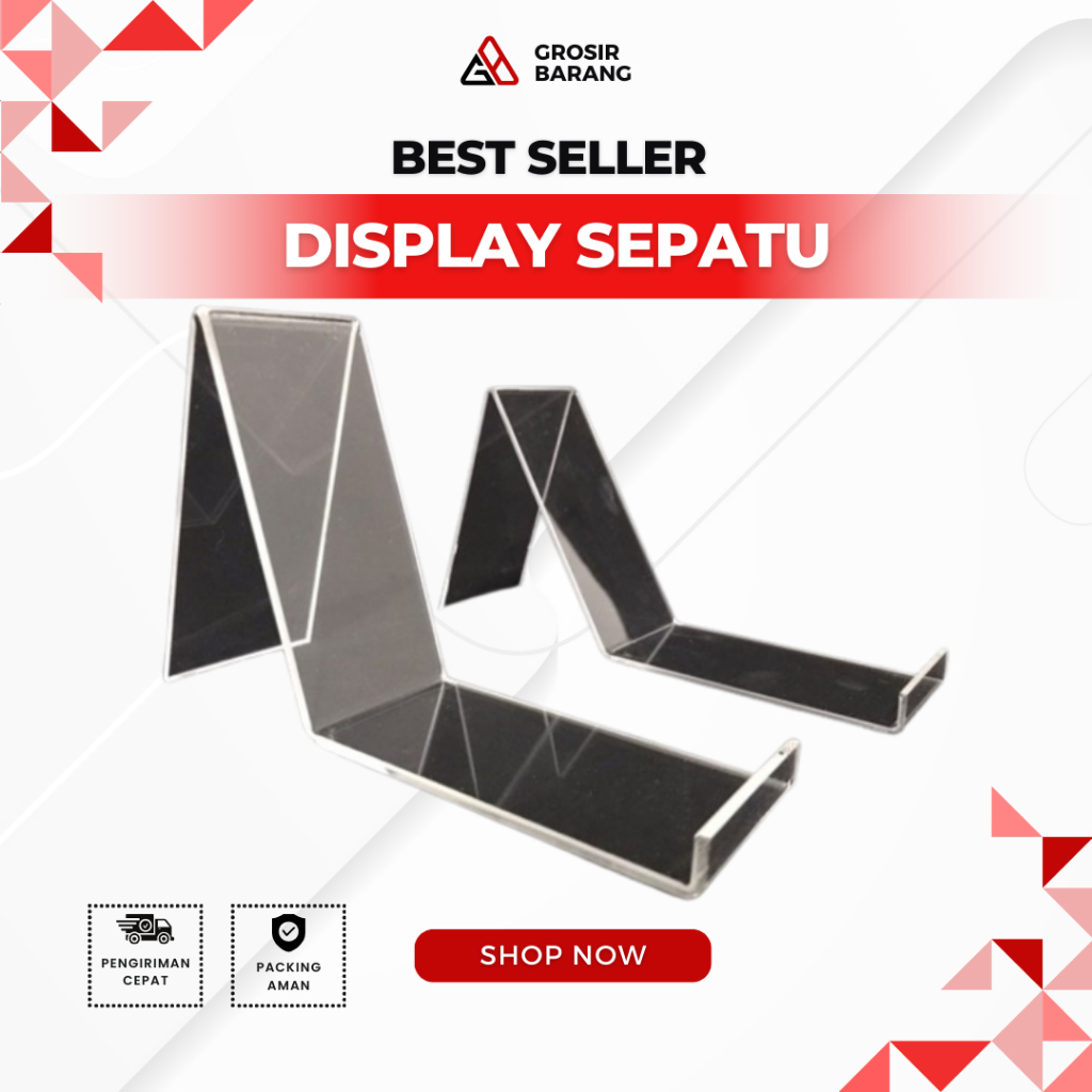 Akrilik Sepatu Seserahan