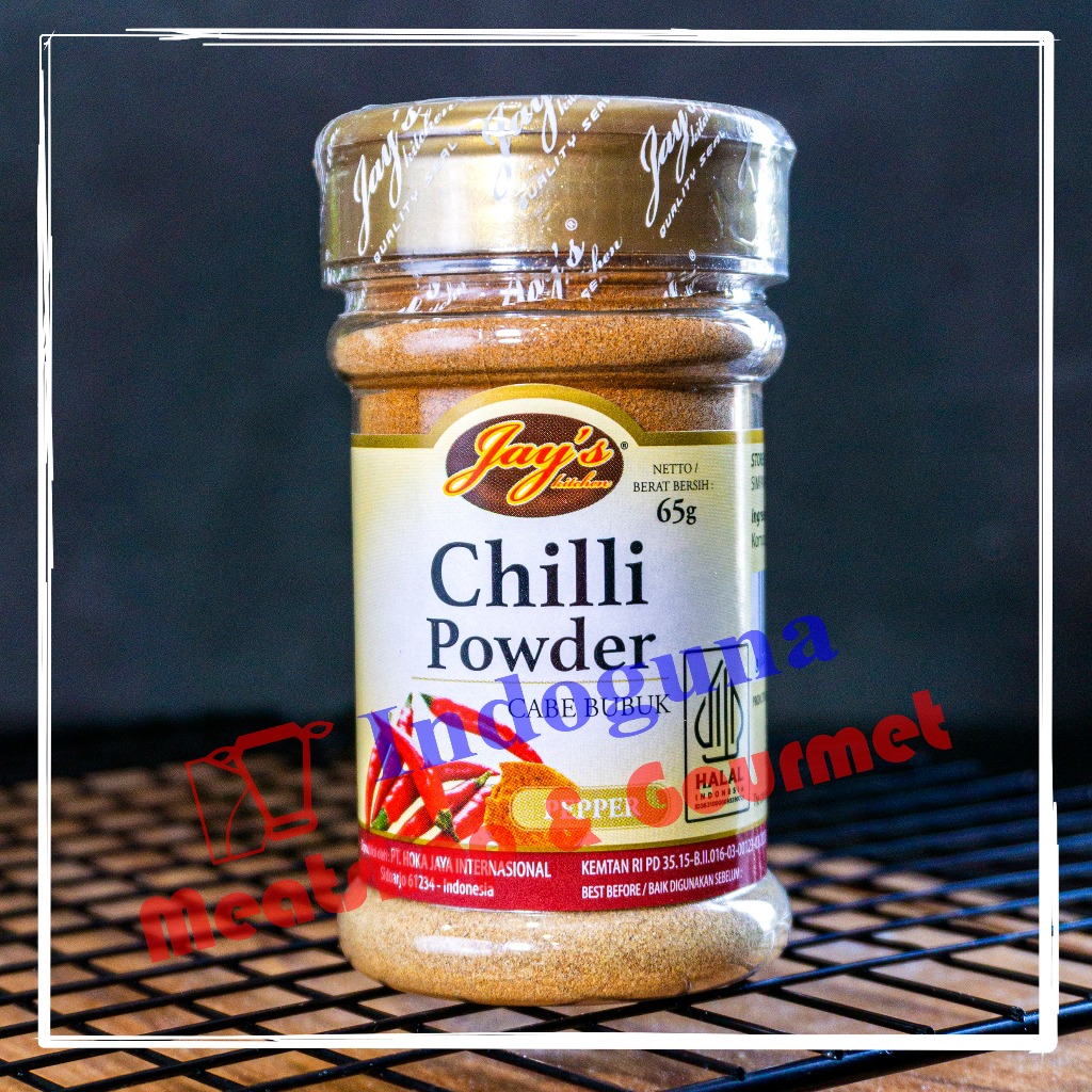

Jay's Jays Chilli Powder Cabai Cabe Bubuk 65gr