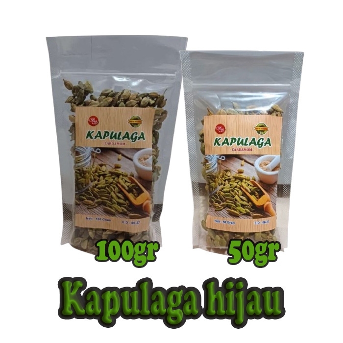 

Kapulaga hijau Green cardamon produk india