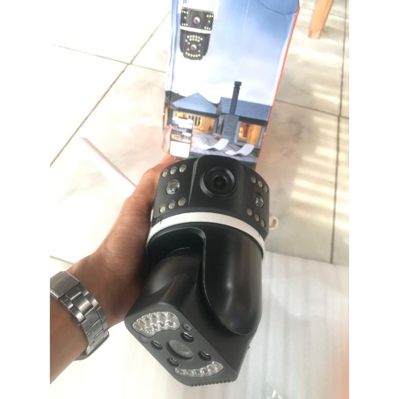 CCTV WIFI 8MP 3 LENS OUTDOOR ANTI AIR