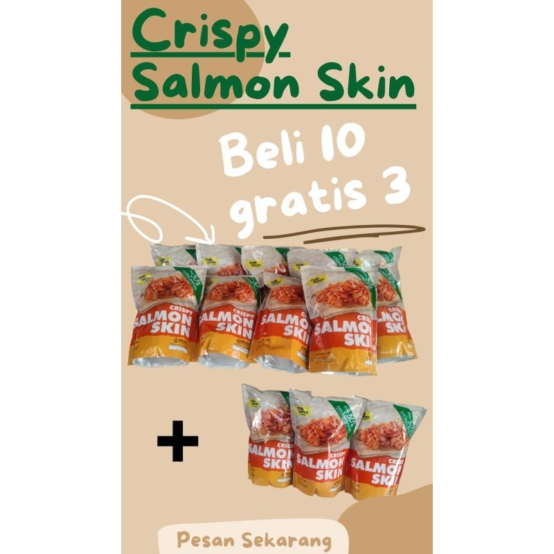 

Snack Krispy Salmon Skin Fura ekstra 30%