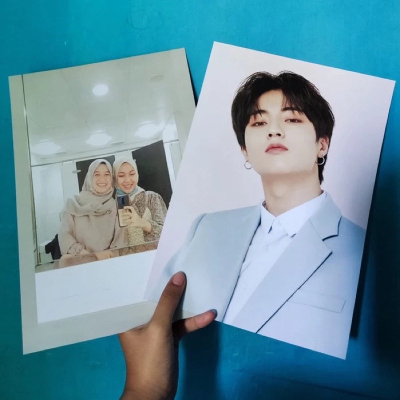 CETAK FOTO GLOSSY A4 10R