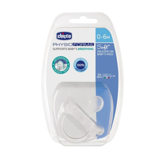 Chicco Physio Soft Soother Silicone/ Dot bayi / Dot bayi botol susu / Dot bayi newborn