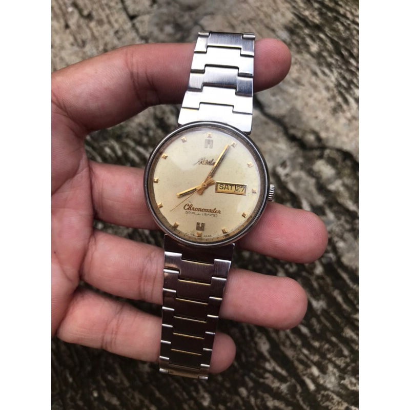 jam mido automatic vintage second bekas jam mido