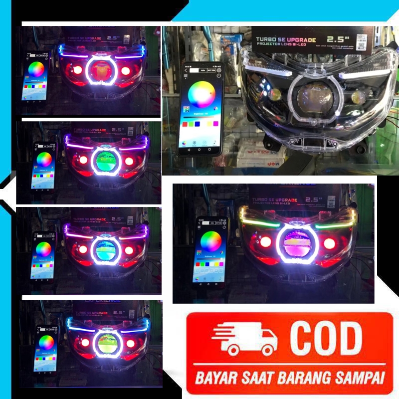 LAMPU BILED NMAX OLD( AES TURBO SE)