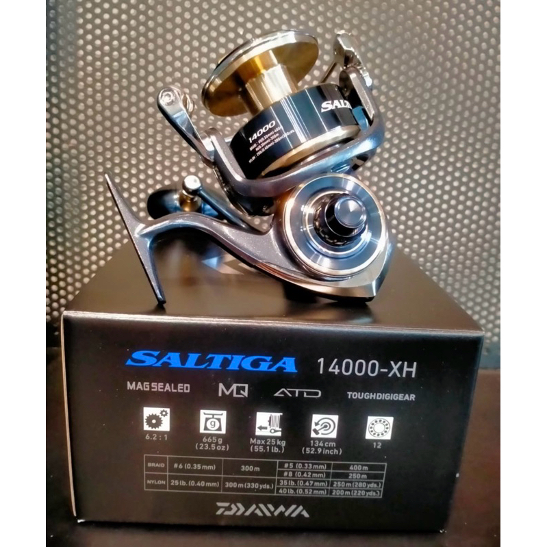 Reel Daiwa Saltiga 8000H/P, 10000H/P, 14000XH/P, 18000H/P, 20000H
