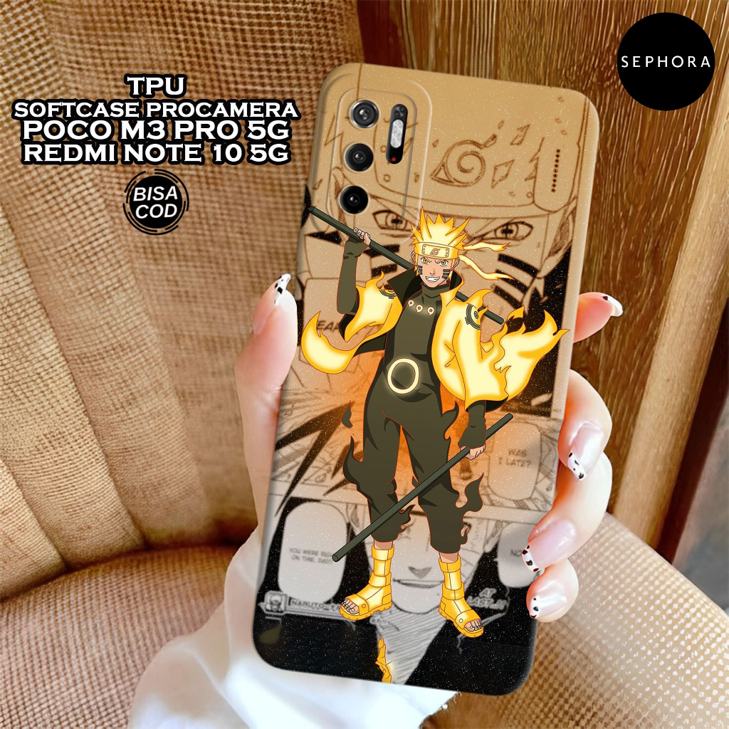 Case POCO M3 PRO 5G - Fashion Case Anime - Softcase POCO M3 PRO 5G - Case Pro Camera - Casing POCO M