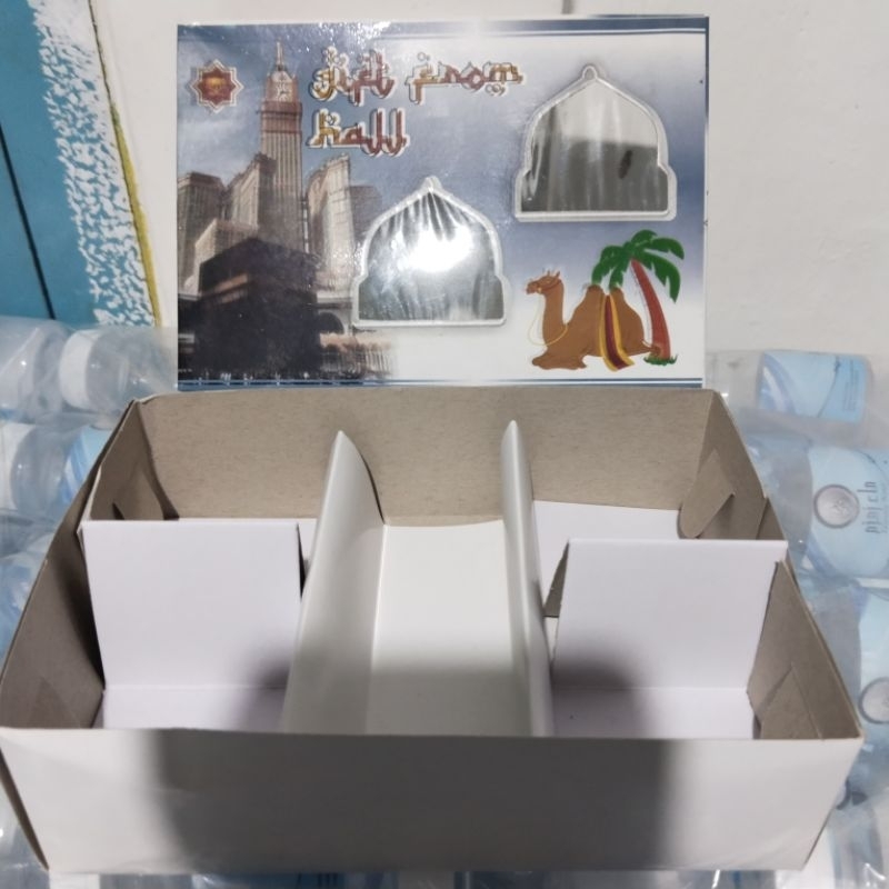 

RB 1 PACK ( ISI 50 PCS ) DUS KOTAK JENDELA /DUS LIPAT KOSONG UNTUK HAJI & UMROH