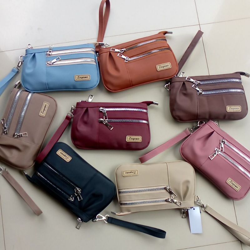 Dompet wanita Clara Pouch model terbaru elegan muat hp