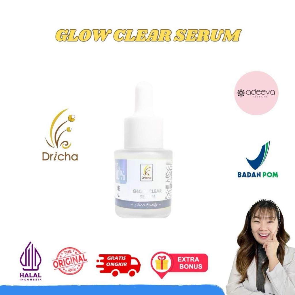 DRICHA SKINCARE - Glow Clear Serum Dricha By Dr Ika mencerahkan wajah anti aging