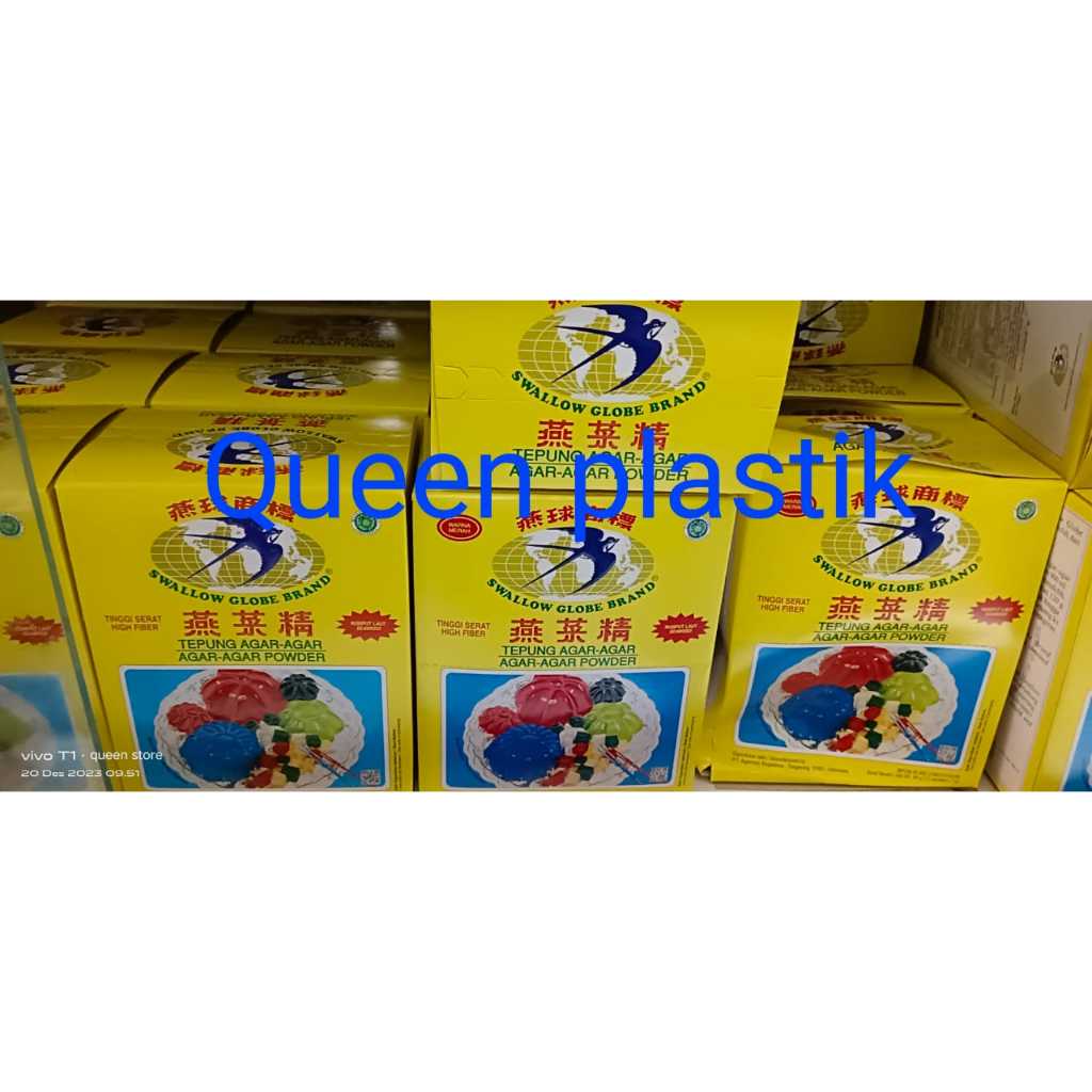 

Agar Agar Swallow 7gr