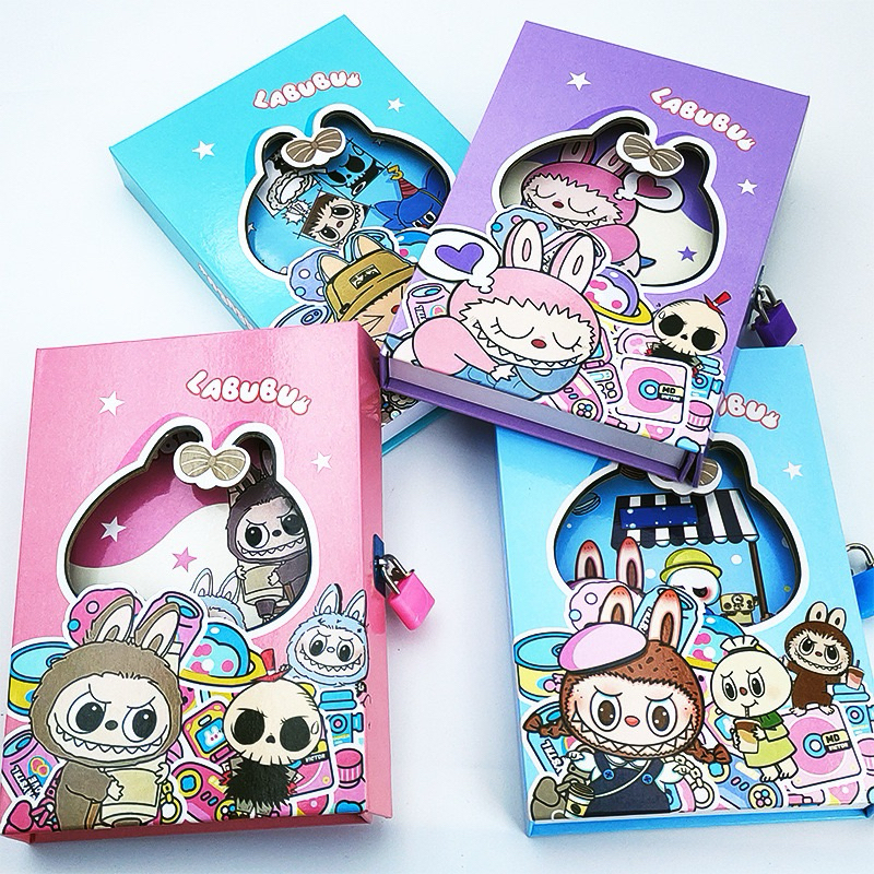 

DIARY KUNCI DENGAN GEMBOK MOTIF LABUBU 32K | BUKU AGENDA KUNCI