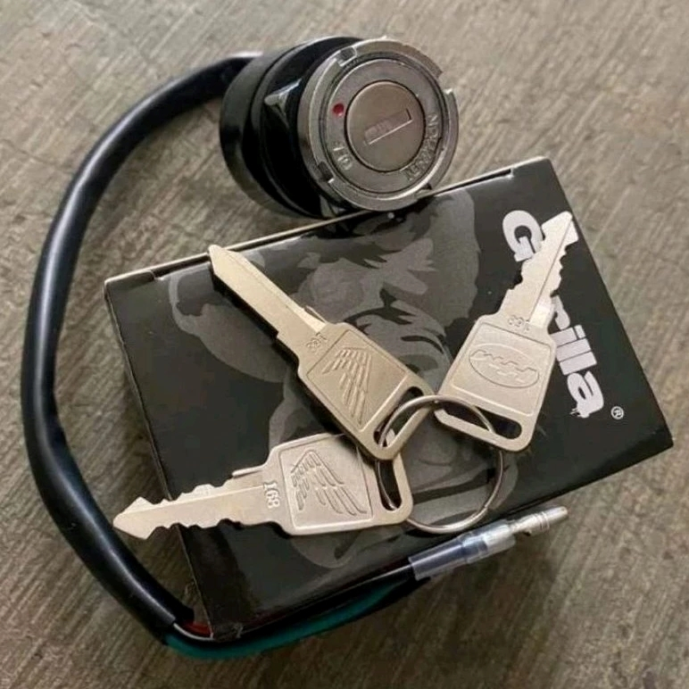 KUNCI KONTAK CB GORILLA KABEL 4 DAN KABEL 2 IMPORT GORILLA MODEL ORI