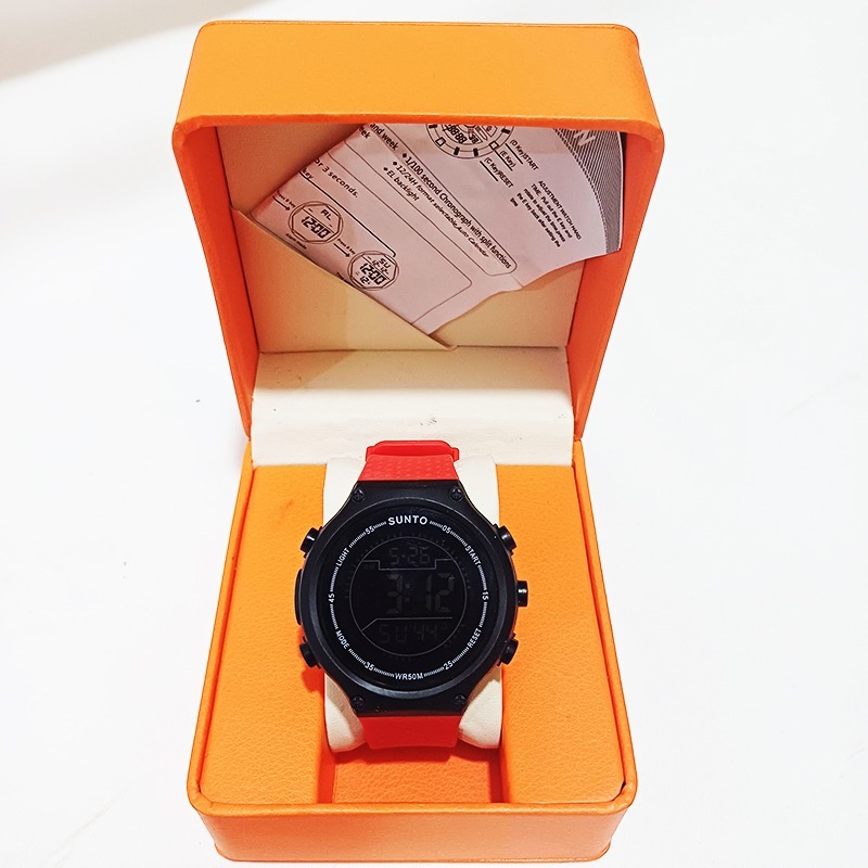 Jam Tangan Pria Digital Original Swatch Casual Water Resistant Strap Karet Silicone WR 50M CD 40mm