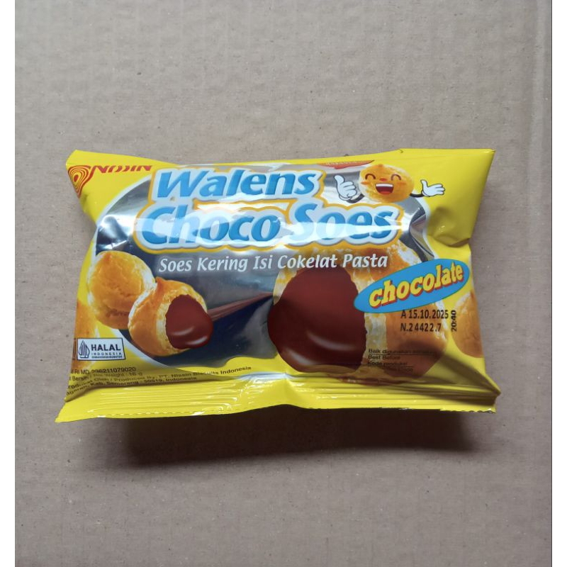 

Nissin Walens Choco Soes Coklat Renceng (10 Pcs)