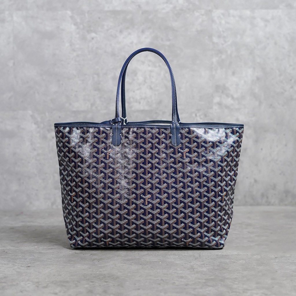 Tas GOYARD ST LOUIS NAVY TOTE BAG 100% ORIGINAL