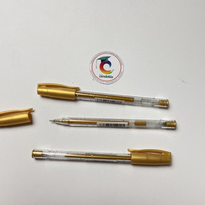 

Pulpen Glitter Emas Tripen FABER CASTELL 0.7mm