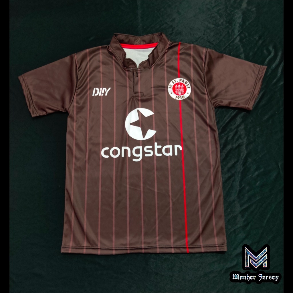 JERSEY ST PAULI 2021 2022 FULL PRINTING