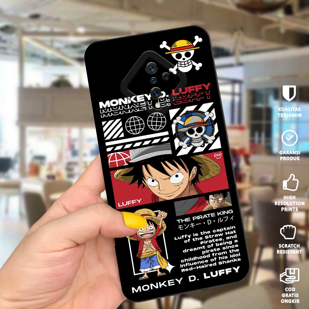 Case Hp Vivo S1 Pro - Casing Hp Vivo S1 Pro - Softcase Vivo S1 Pro Motif ONE PIECE - Case Vivo S1 Pr